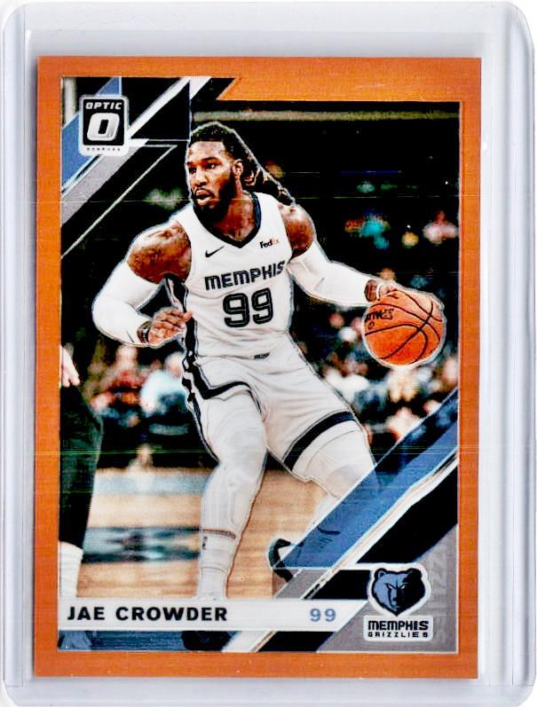 2019-20 Optic JAE CROWDER Orange Prizm 151/199-Cherry Collectables