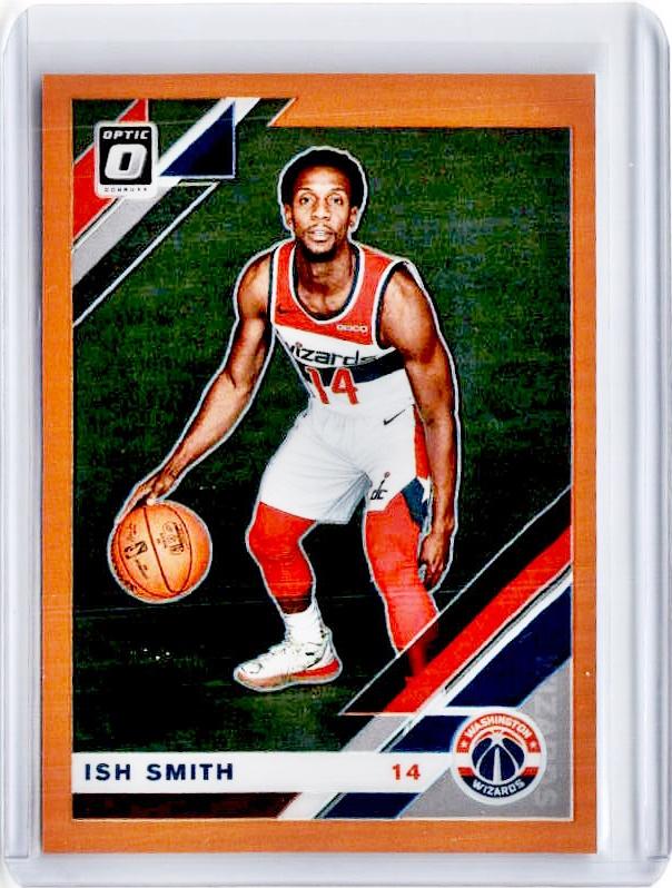 2019-20 Optic ISH SMITH Orange Prizm 69/199-Cherry Collectables