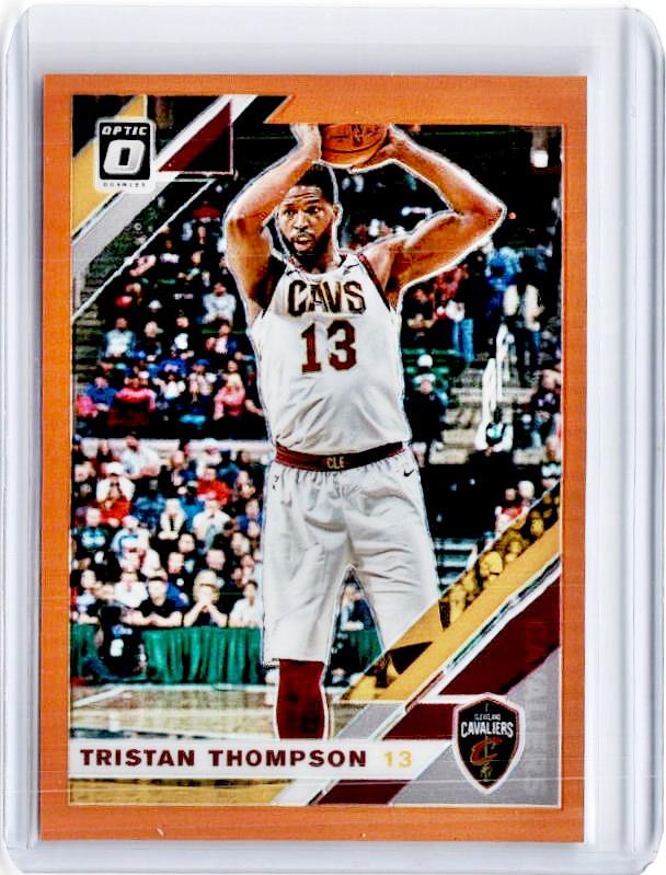 2019-20 Optic TRISTAN THOMPSON Orange Prizm 45/199-Cherry Collectables