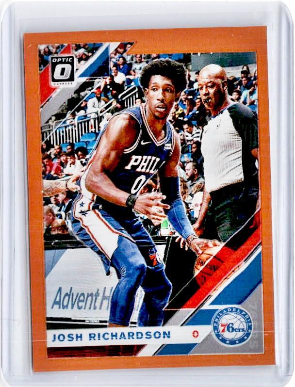 2019-20 Optic JOSH RICHARDSON Orange Prizm 146/199-Cherry Collectables