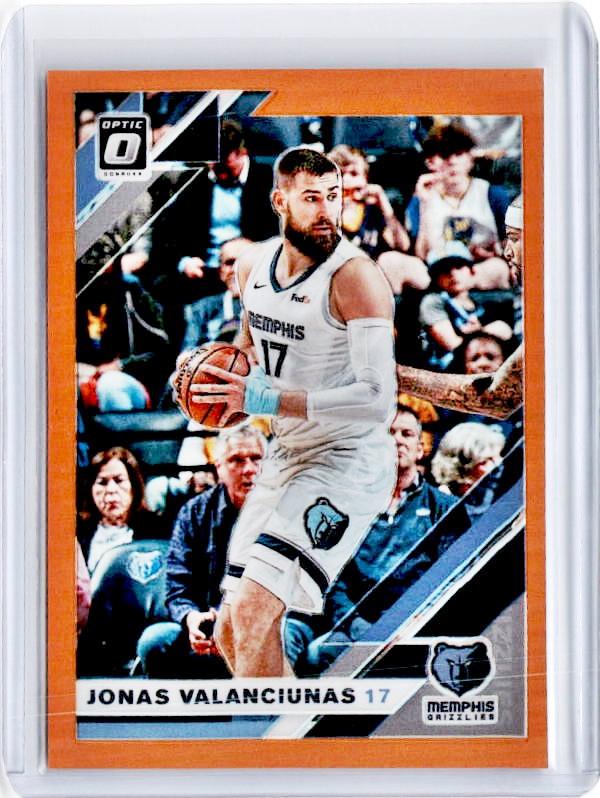 2019-20 Optic JONAS VALANCIUNAS Orange Prizm 188/199-Cherry Collectables