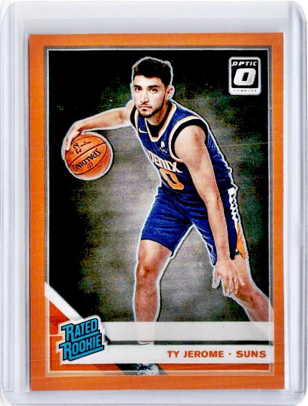 2019-20 Optic TY JEROME Rated Rookie Orange Prizm 107/199-Cherry Collectables