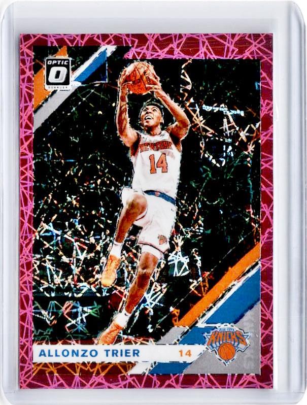 2019-20 Optic ALLONZO TRIER Pink Velocity Prizm 44/79-Cherry Collectables