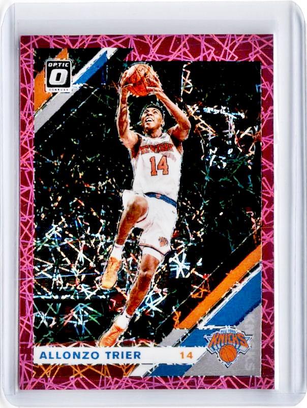 2019-20 Optic ALLONZO TRIER Pink Velocity Prizm 33/79-Cherry Collectables