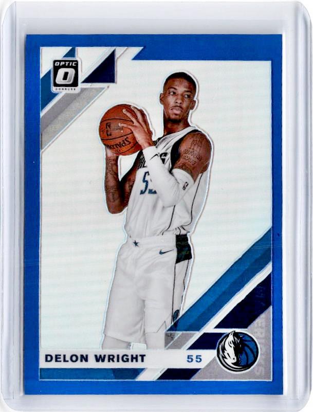 2019-20 Optic DELON WRIGHT Blue Prizm 29/59-Cherry Collectables
