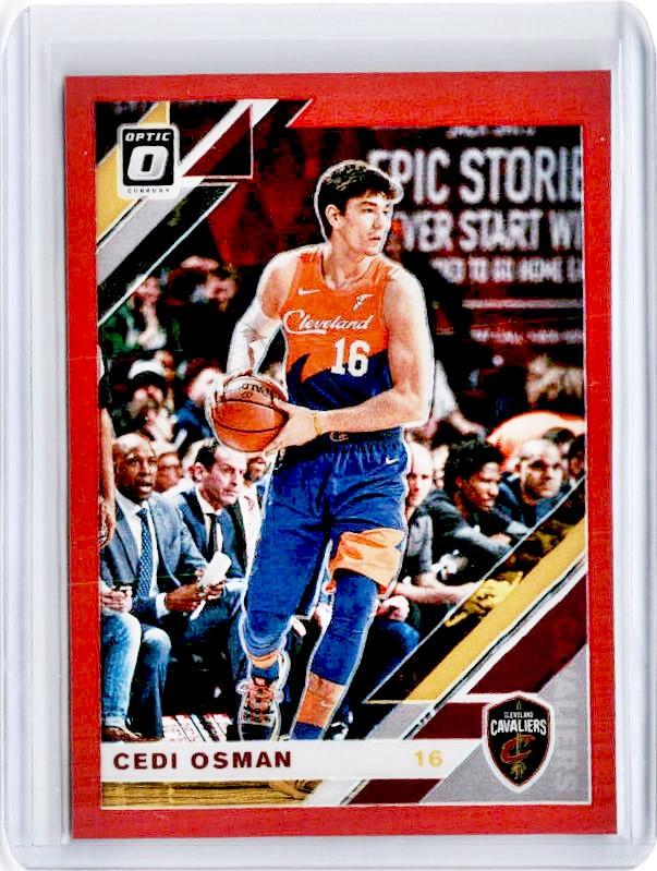 2019-20 Optic CEDI OSMAN Red Prizm 64/99-Cherry Collectables