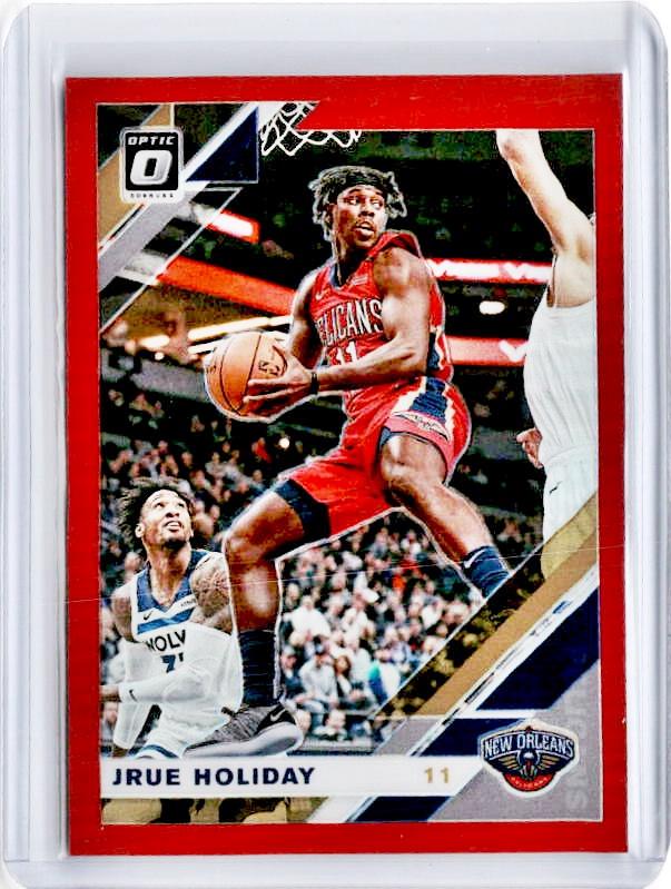 2019-20 Optic JRUE HOLIDAY Red Prizm 65/99-Cherry Collectables