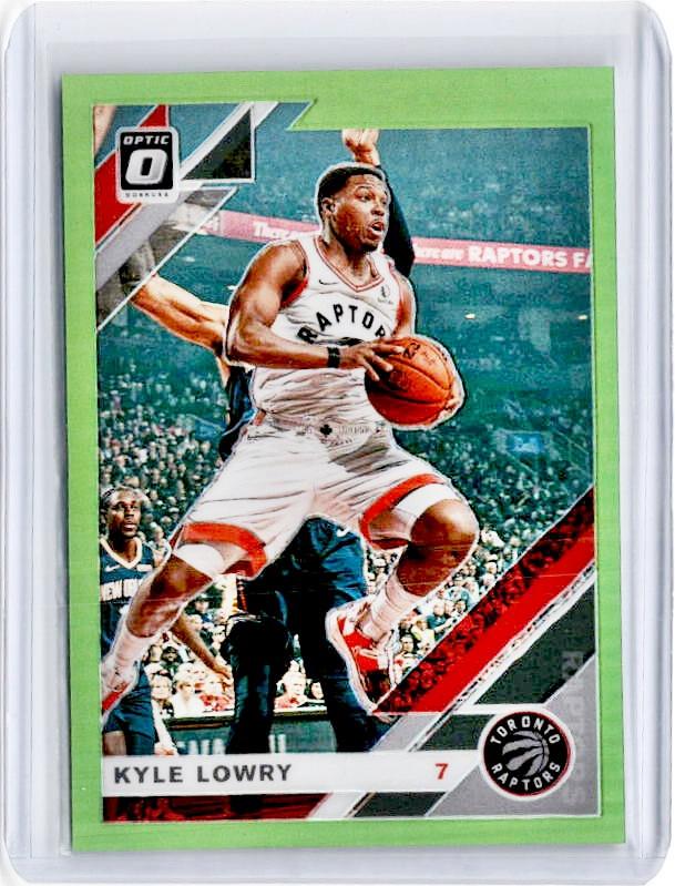 2019-20 Optic KYLE LOWRY Lime Green Prizm 54/149-Cherry Collectables