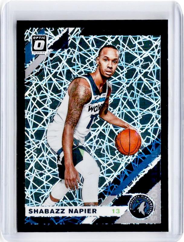 2019-20 Optic SHABAZZ NAPIER Black Velocity Prizm 32/39-Cherry Collectables