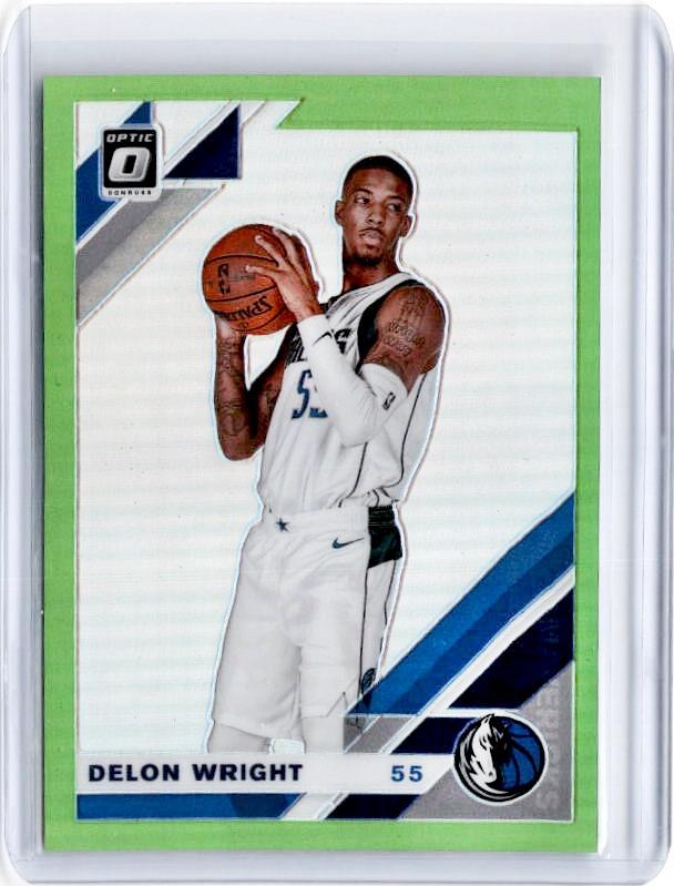 2019-20 Optic DELON WRIGHT Lime Green Prizm 83/149-Cherry Collectables
