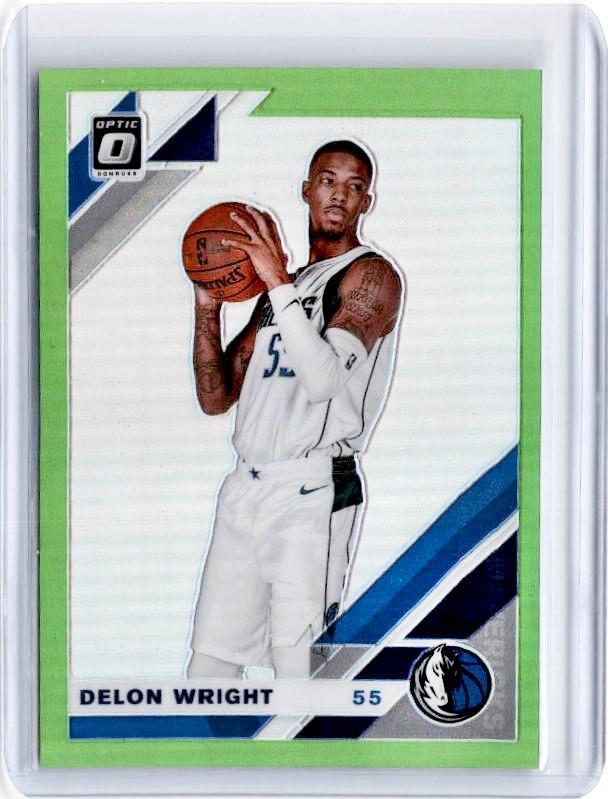 2019-20 Optic DELON WRIGHT Lime Green Prizm 83/149-Cherry Collectables
