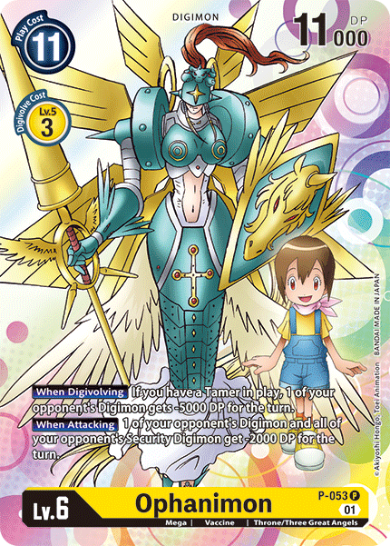 Ophanimon P-053 - Campaign Promo BT07 Next Adventure