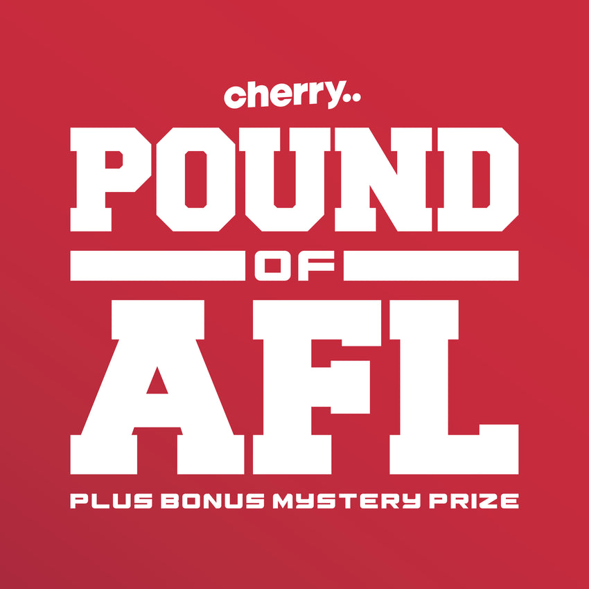 Pound of AFL Box - Over 200 Football Cards + Mystery Prize
