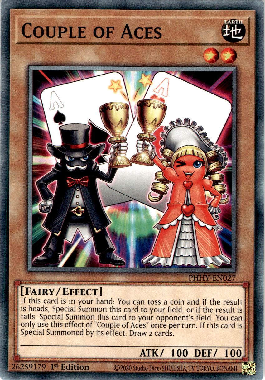 Couple of Aces - PHHY-EN027 - Common 1st Edition