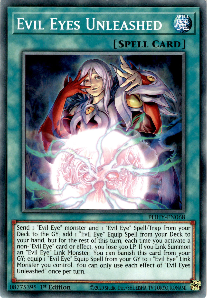 Evil Eyes Unleashed - PHHY-EN068 - Common 1st Edition