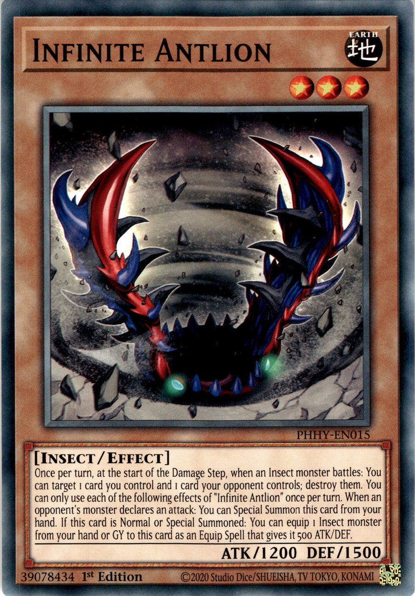 Infinite Antlion - PHHY-EN015 - Common 1st Edition