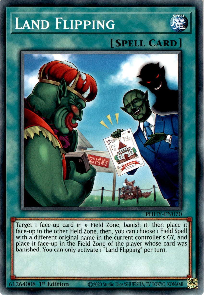 Land Flipping - PHHY-EN070 - Common 1st Edition