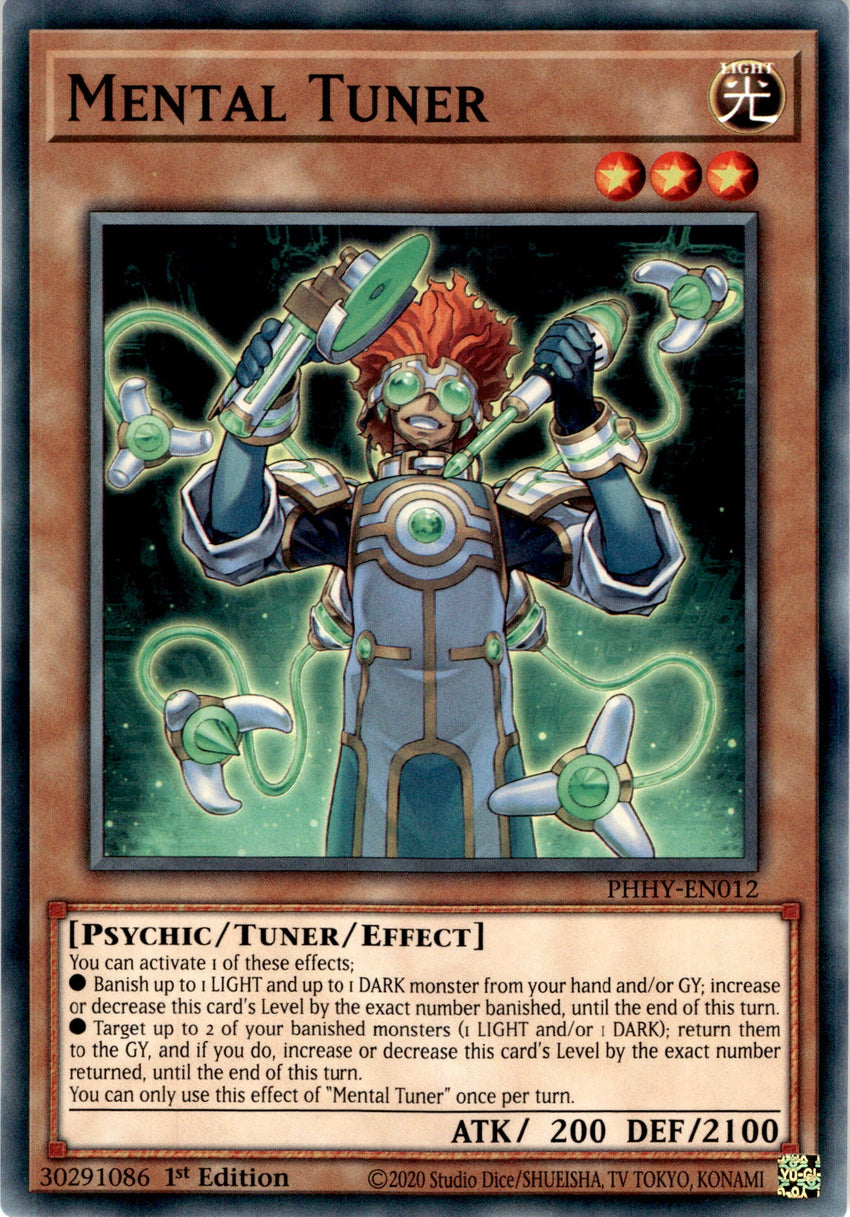 Mental Tuner - PHHY-EN012 - Common 1st Edition