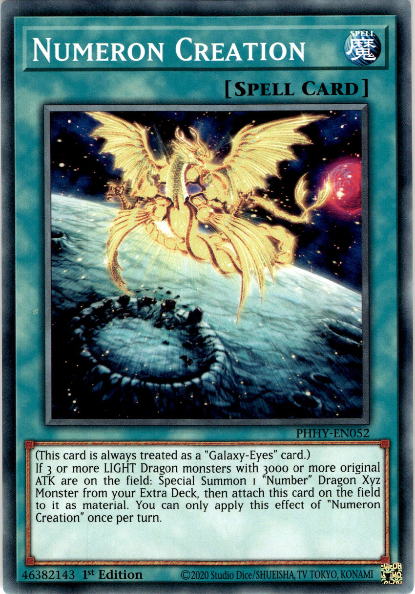 Numeron Creation - PHHY-EN052 - Common 1st Edition