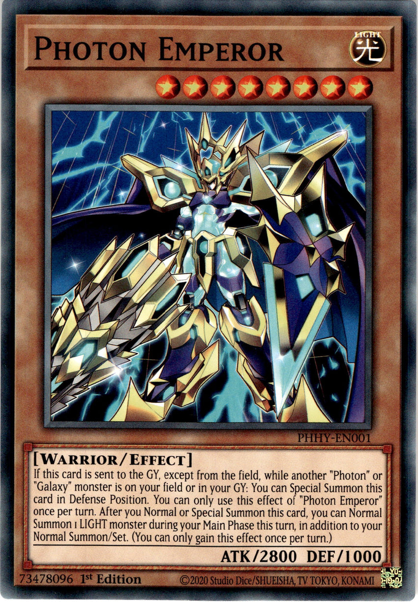 Photon Emperor - PHHY-EN001 - Common 1st Edition