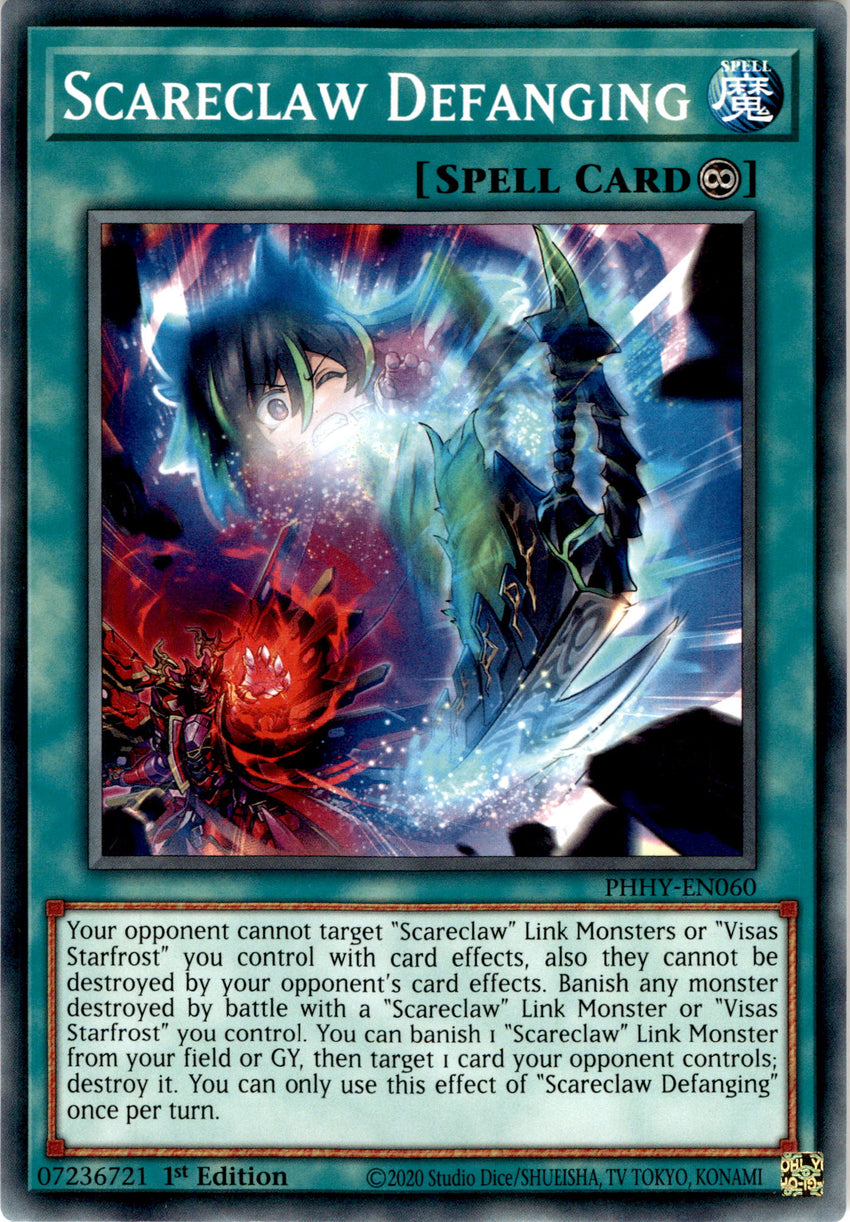 Scareclaw Defanging - PHHY-EN060 - Common 1st Edition