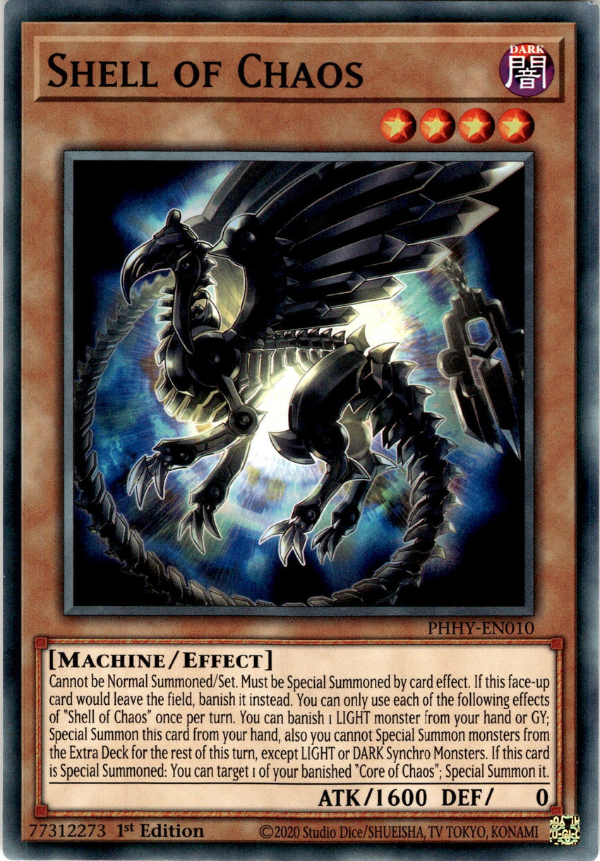 Shell of Chaos - PHHY-EN010 - Common 1st Edition