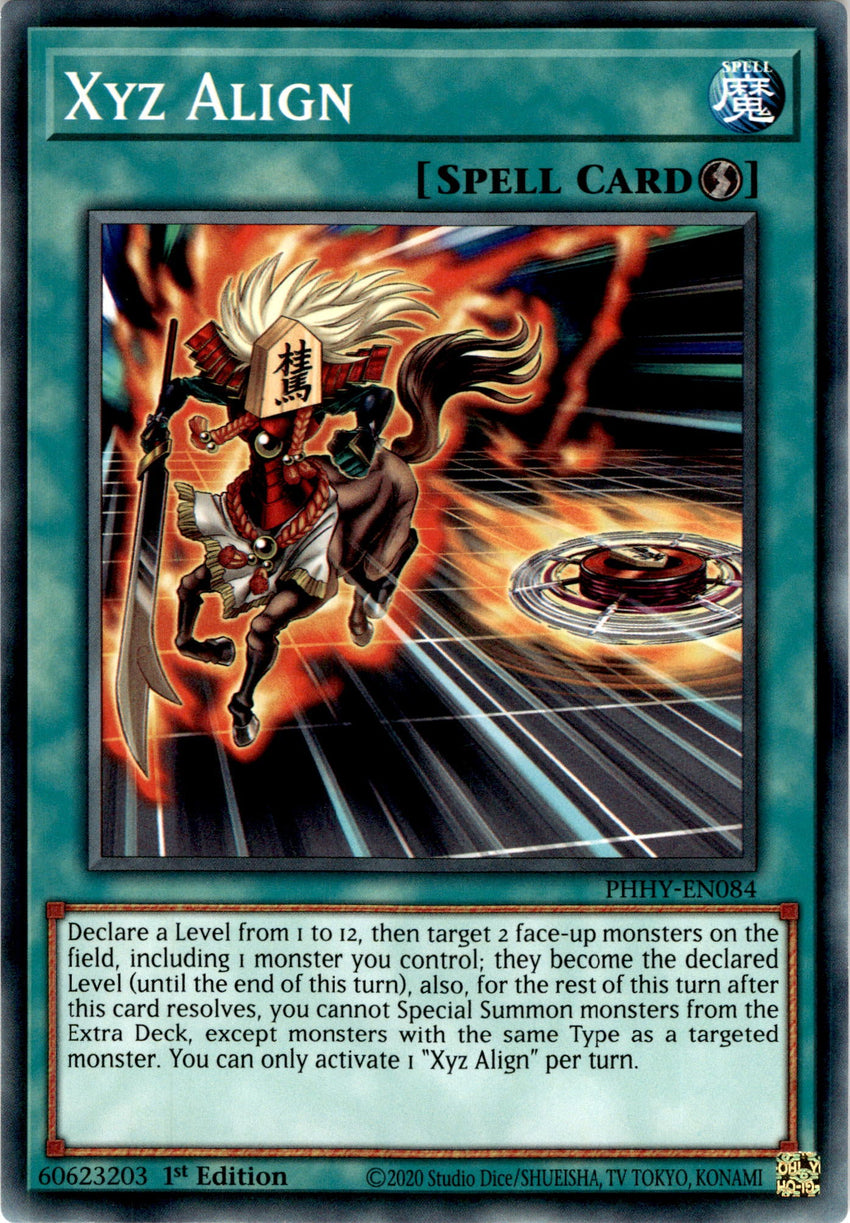Xyz Align - PHHY-EN084 - Common 1st Edition