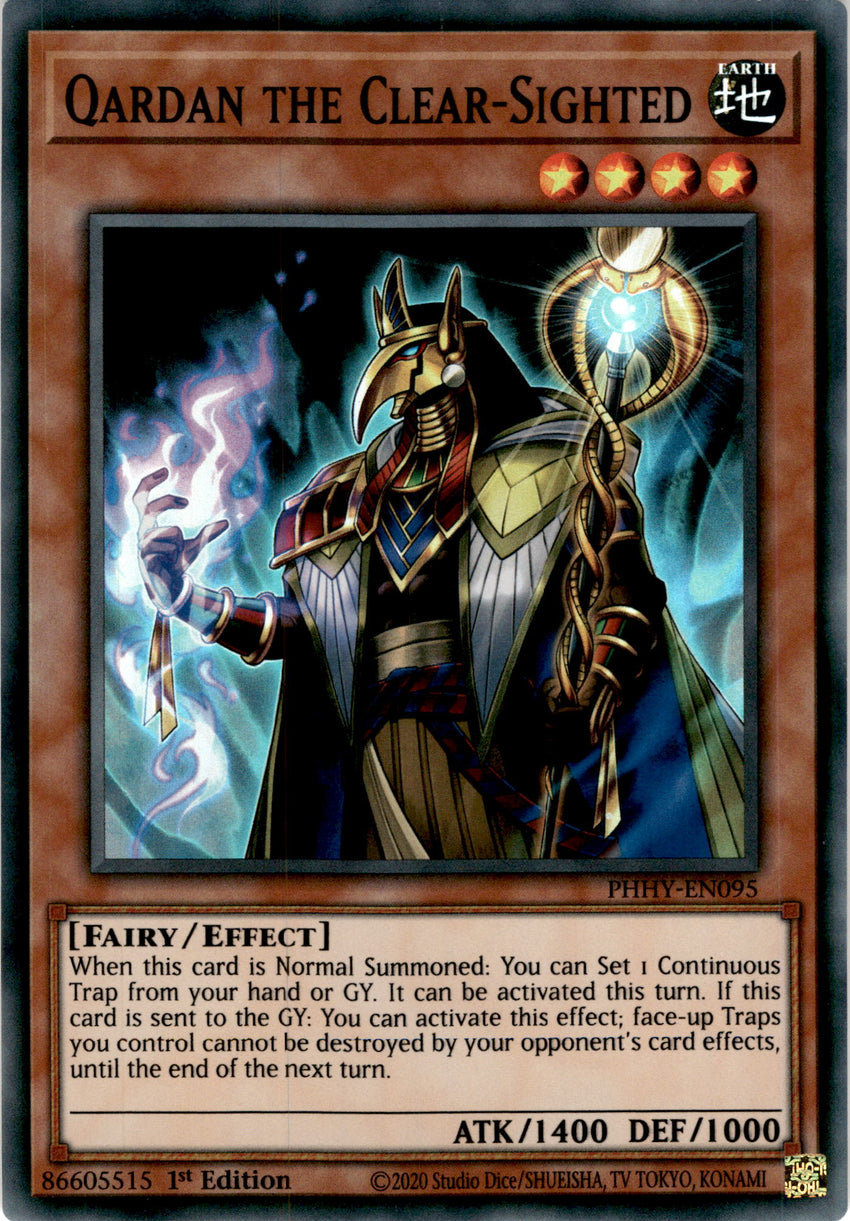 Qardan The Clear-sighted - Phhy-en095 - Super Rare 1st Edition