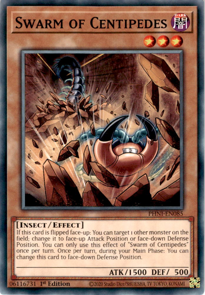 Swarm of Centipedes - PHNI-EN085 - Common 1st Edition