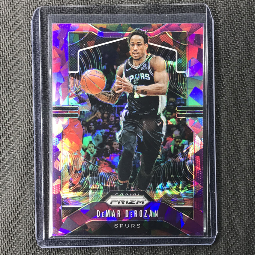 2019-20 Prizm DEMAR DEROZAN Purple Ice Prizm /149 #134-Cherry Collectables