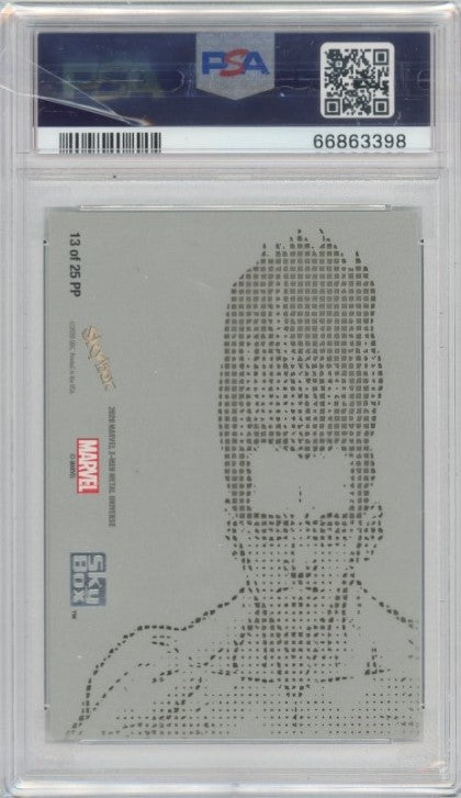 2020-21 X-men Metal Universe Legion Platinum Portraits Ssp No 13 Psa 10 398