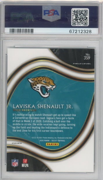 2020 Select Laviska Shenault Jr. Field Level Rookie Zebra Ssp No 359 Psa 9 328
