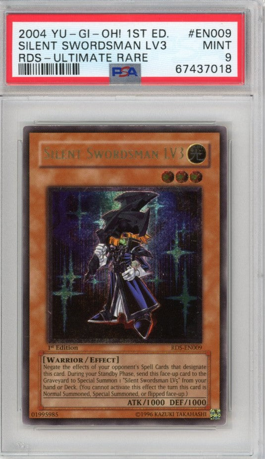 PSA 9 Silent Swordsman Lv3 - RDS-EN009