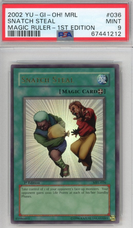 PSA 9 Snatch Steal - MRL-036