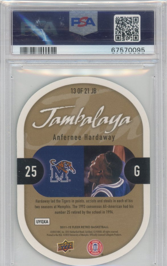 2011 Fleer Retro Anfernee Hardaway Jambalaya No 13 PSA 7 095