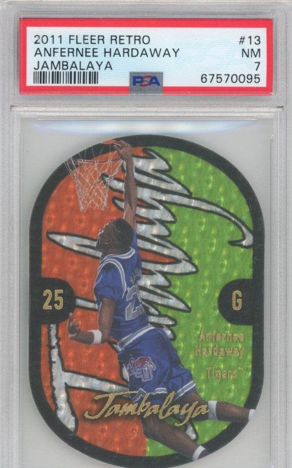 2011 Fleer Retro Anfernee Hardaway Jambalaya No 13 PSA 7 095