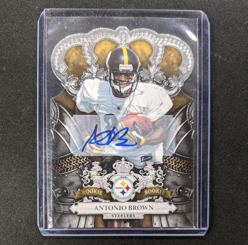 2010 Crown Royale ANTONIO BROWN Rookie Auto 123/249-Cherry Collectables