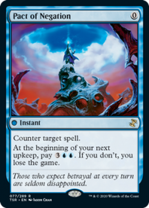 Pact of Negation 077/289 - Time Spiral Remastered-Cherry Collectables