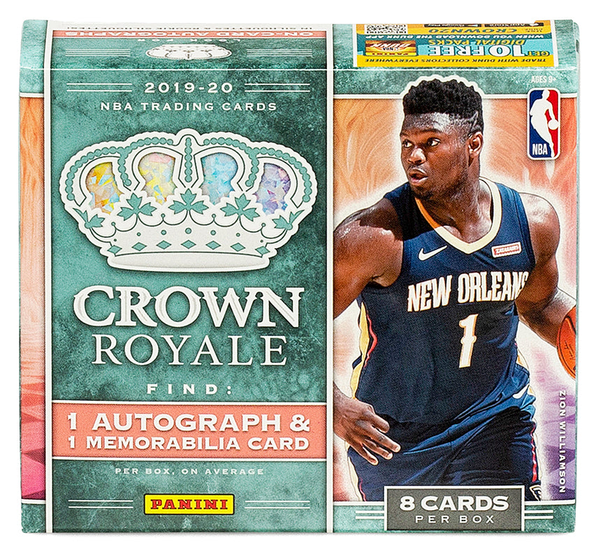2019-20 Panini Crown Royale Basketball Hobby Box-Cherry Collectables