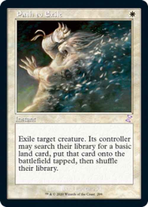 FOIL Path to Exile 299 - Timeshifted - Time Spiral Remastered-Cherry Collectables