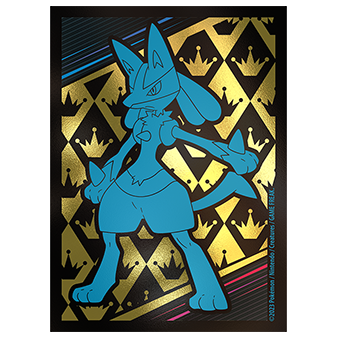 Pokemon Lucario Crown Zenith 65ct Regular Standard Card Size Sleeves