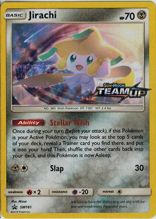 Jirachi - SM161 - Pre-Release Promo-Cherry Collectables