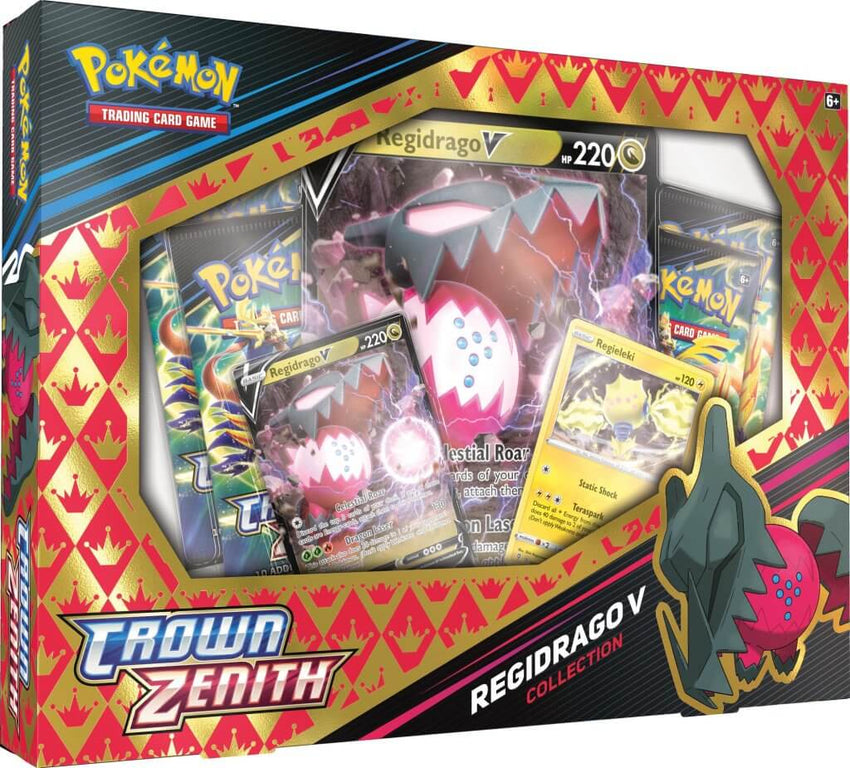 Pokemon TCG Crown Zenith Regidrago Collection Box