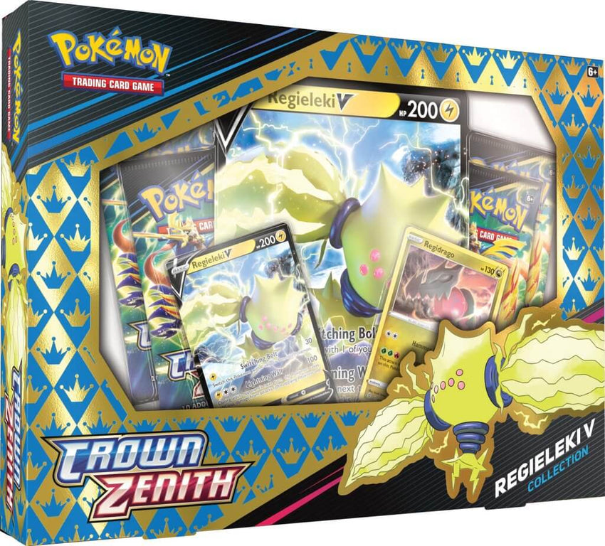 Pokemon TCG Crown Zenith Regieleki Collection Box
