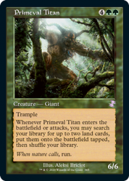 Primeval Titan 365 - Timeshifted - Time Spiral Remastered-Cherry Collectables
