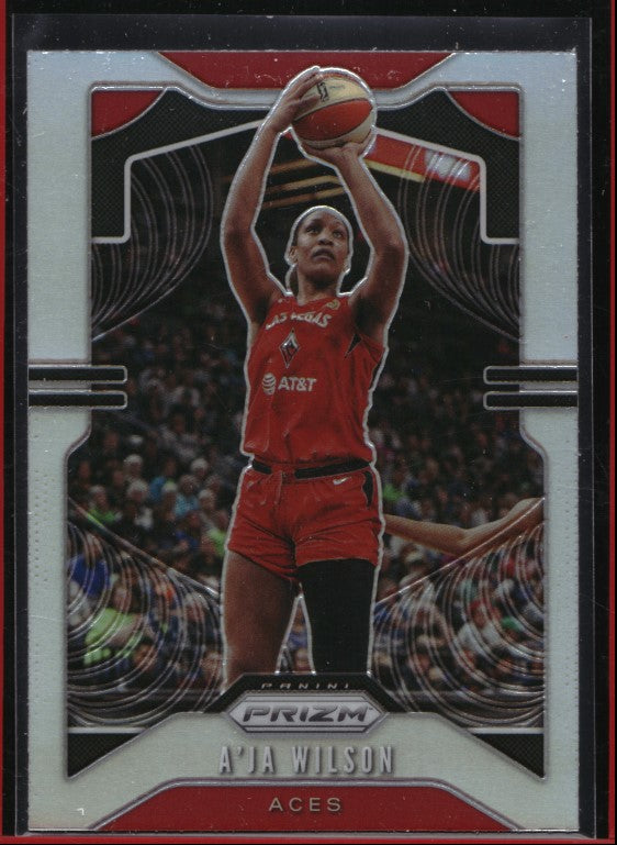 2020 Wnba Prizm Aja Wilson Silver No 18