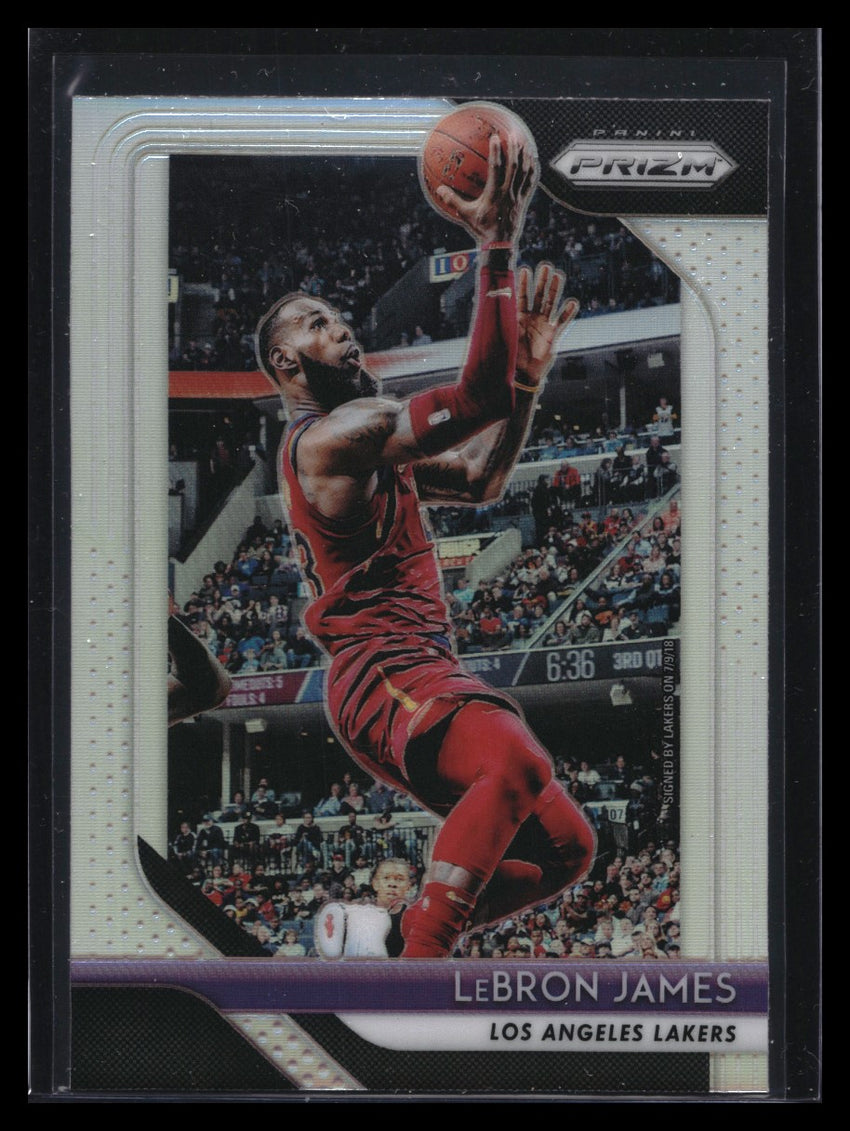 2018-19 Prizm Lebron James Silver No 6