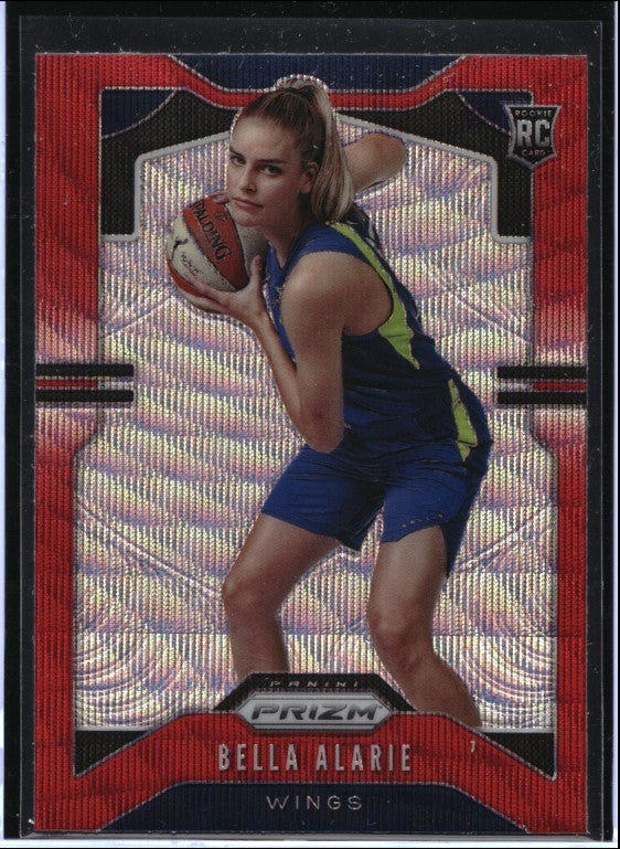 2020 WNBA Prizm BELLA ALARIE Rookie Ruby Wave #93