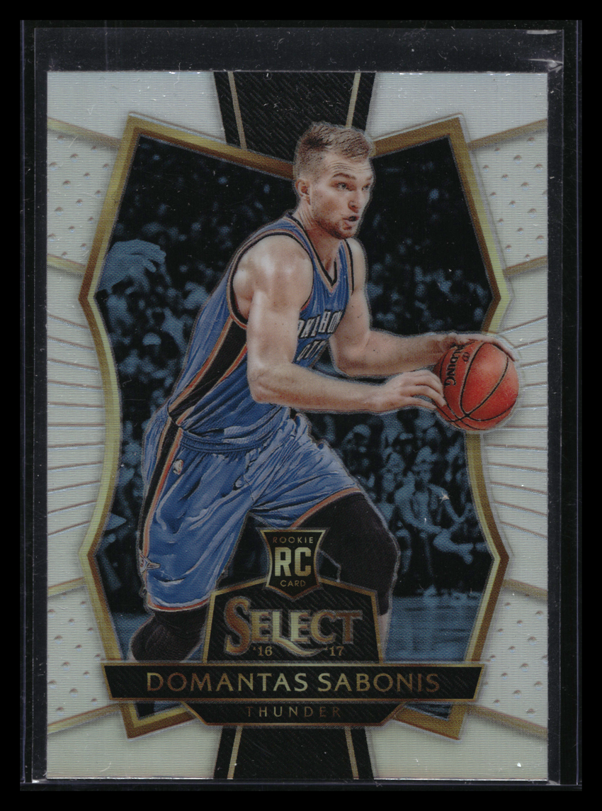 2016-17 Select Domantas Sabonis Premier Level Rookie Silver Prizm No 194