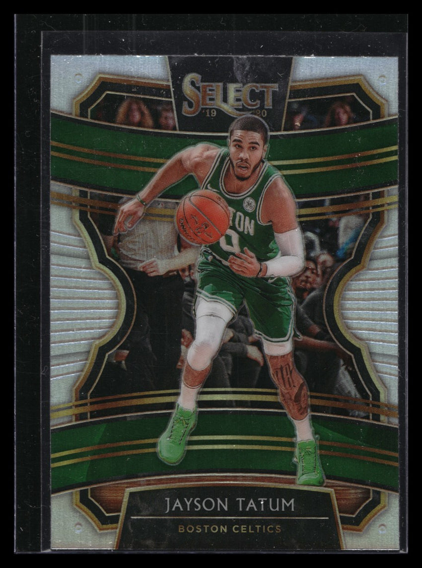 2019-20 Select Jayson Tatum Concourse Silver Prizm No 54